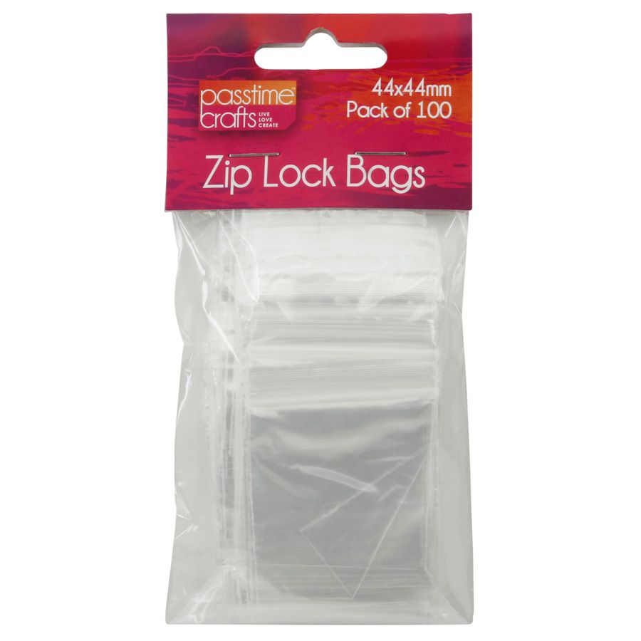 Cello Bags Zip Lock - Small - Dollars and Sense