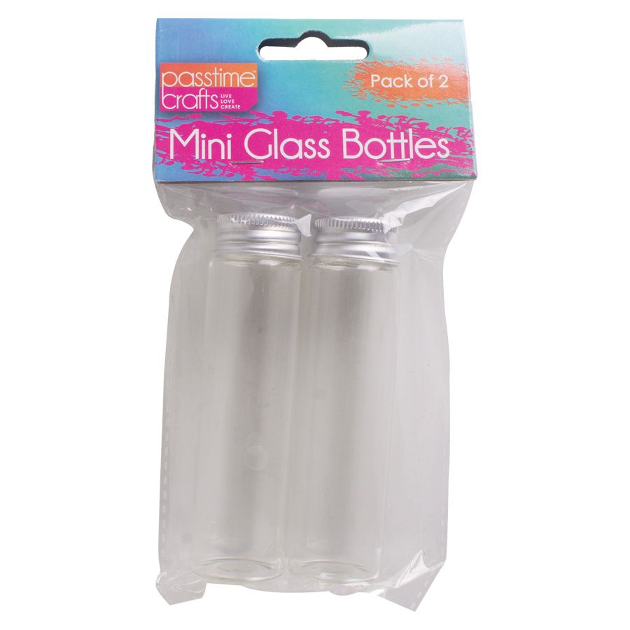 Glass Bottles - Mini - Dollars and Sense