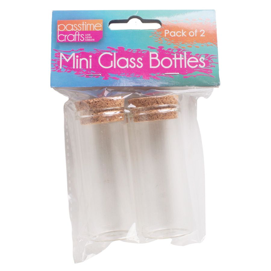 Glass Bottles - Mini - Dollars and Sense