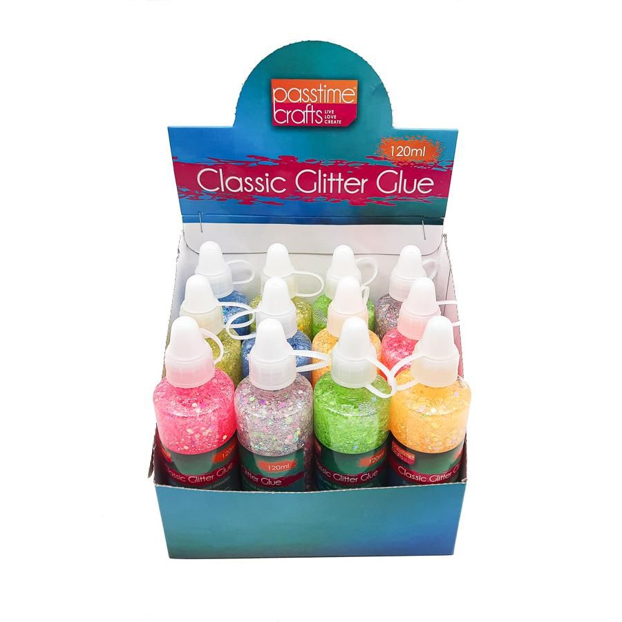 Glitter Glue Neon - Assorted - Dollars and Sense