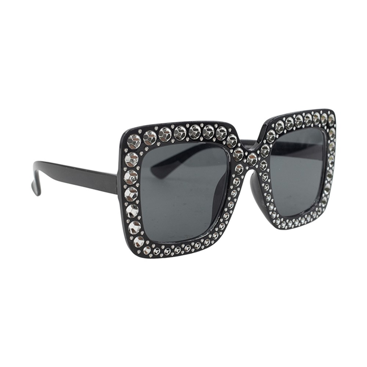 Party Glasses Bling Square - Black - Dollars and Sense
