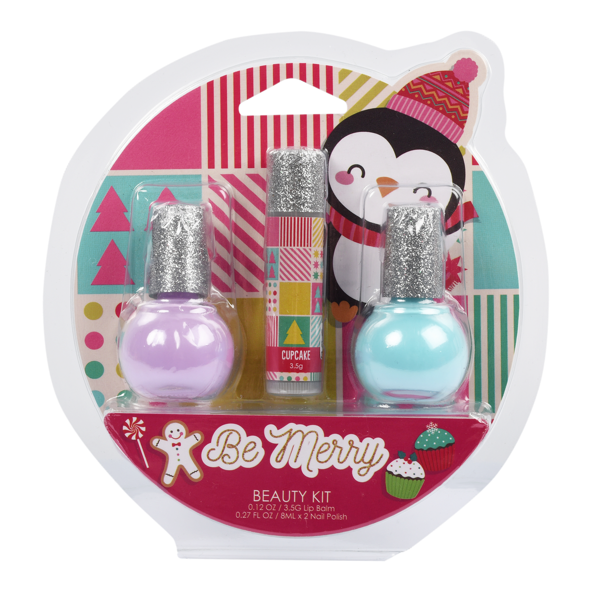 Festive Be Merry - Lip Balm & Nail Polish - Dollars and Sense