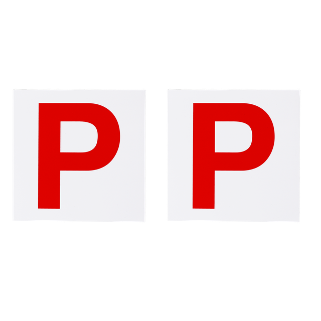 P Red QLD Plate - Magnet - Dollars and Sense