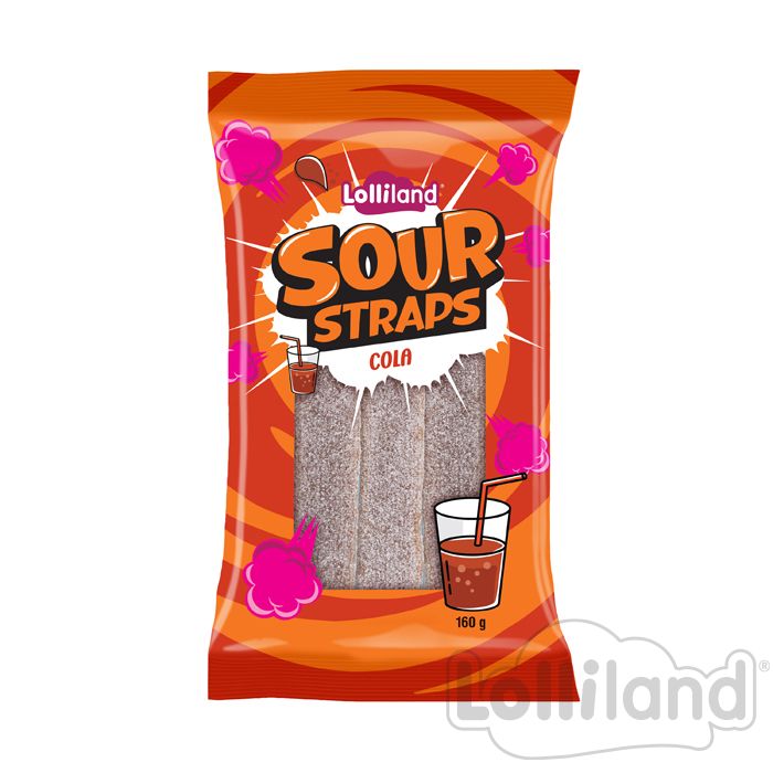 Lolliland Sour Straps - Cola - Dollars and Sense