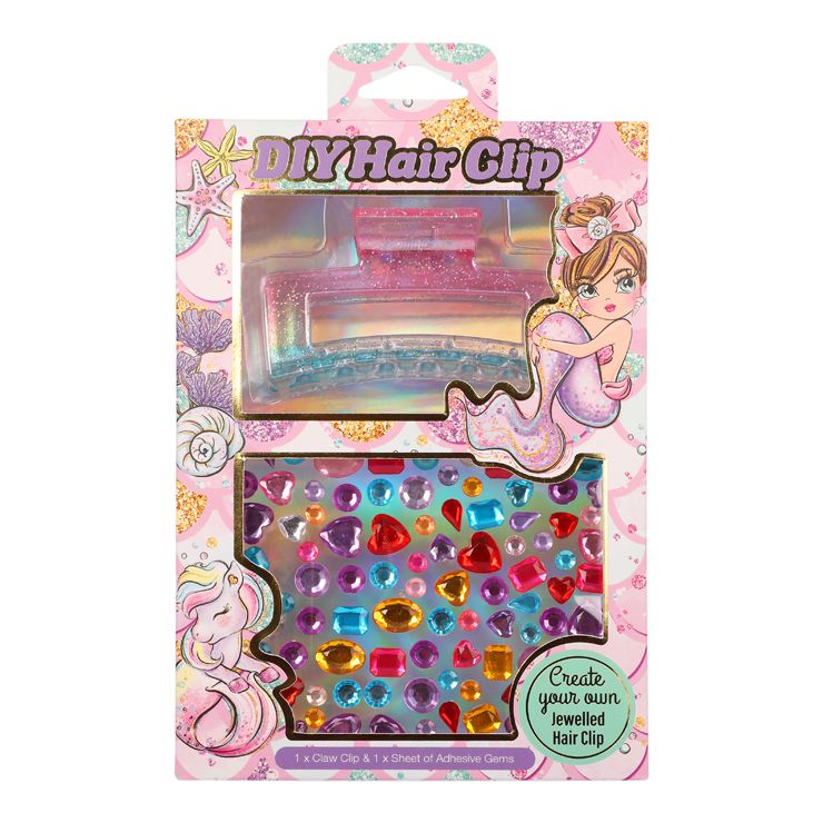 Mermaid Tales - DIY Sticker Claw Clip - Dollars and Sense
