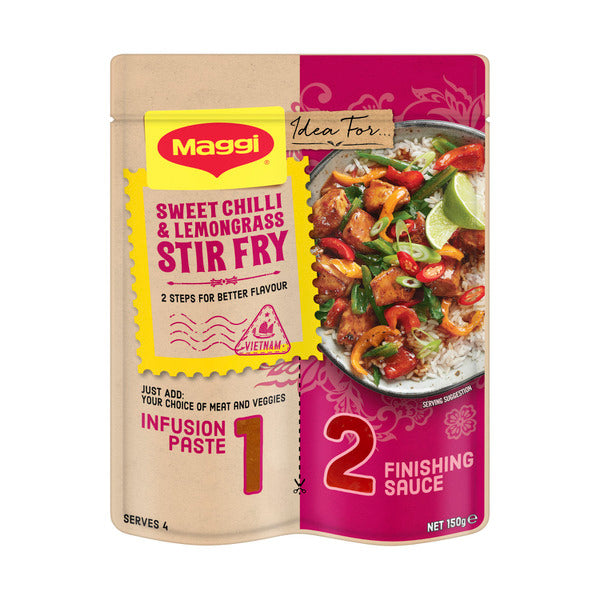 MAGGI - Sweet Chilli Lemongrass Stir Fry - Dollars and Sense