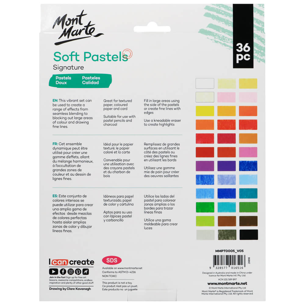 Mont Marte - Signature Soft Pastels - Dollars and Sense