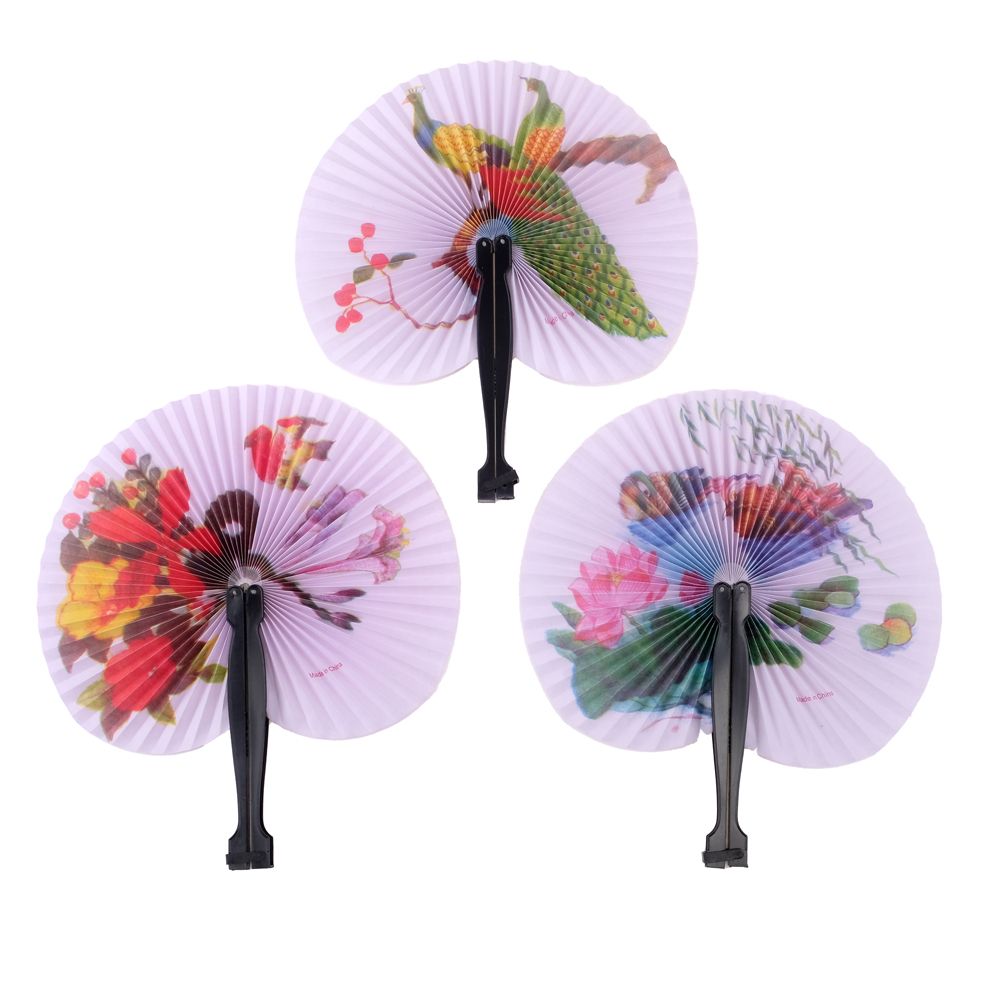 Folding Hand Fan - Dollars and Sense