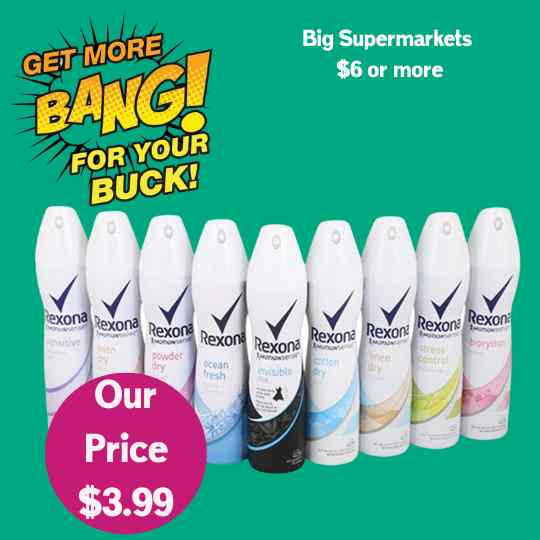 Rexona Women Deodorant Spray Sport - Dollars and Sense