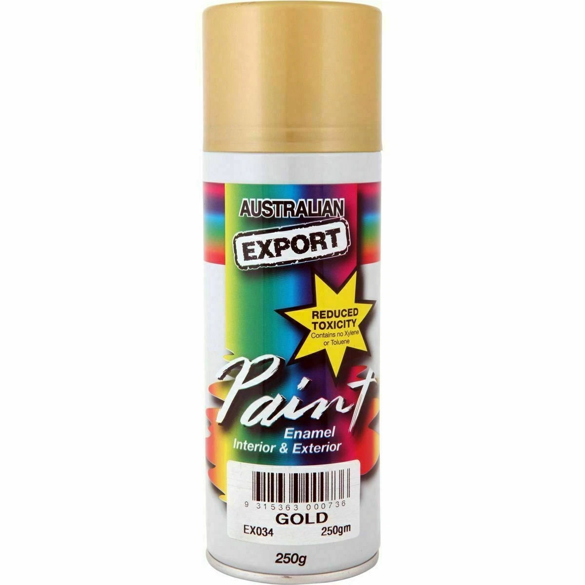 Spray Paint Gold 250gm - Dollars and Sense