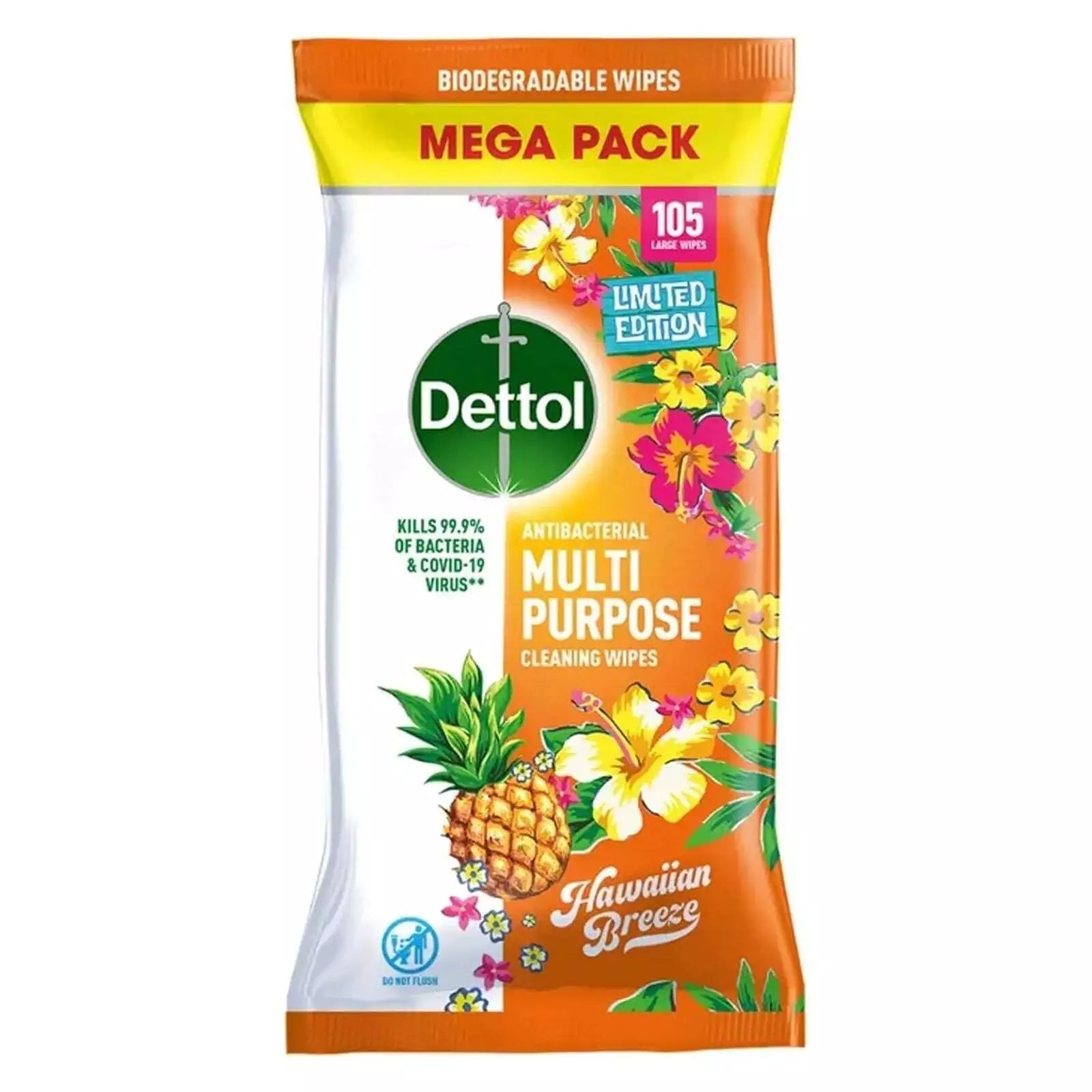 Dettol Multi Purpose Wipes - Hawaiian Breeze - Dollars and Sense