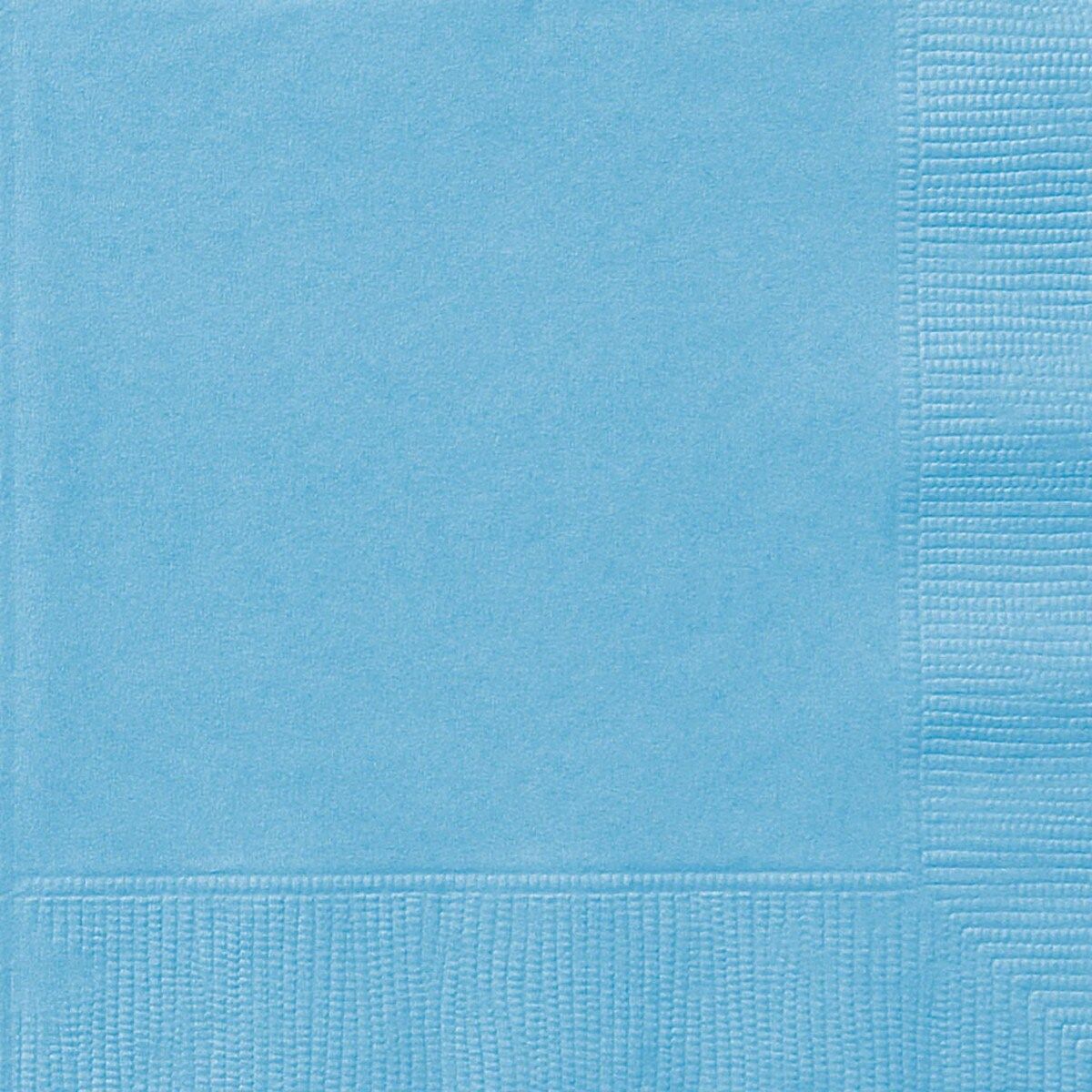 Lunch Napkins - Powder Blue - Dollars and Sense