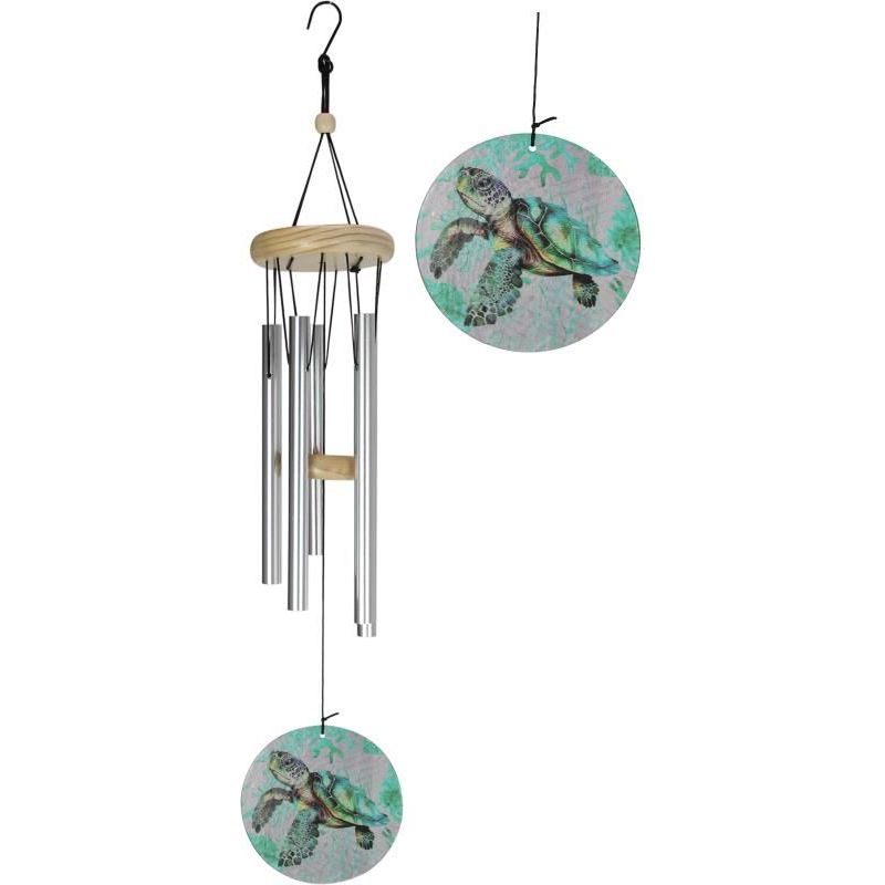Wind Chime - Kelly Lane Coastal Turtle - Dollars and Sense