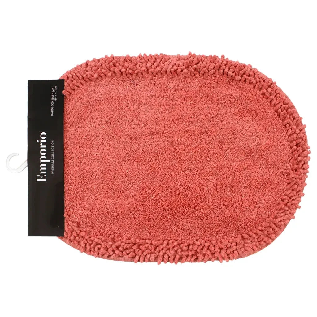 Bath Mat Oval - Cotton - Dollars and Sense