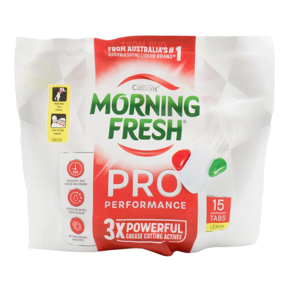 Morning Fresh Dishwasher Tablets - Lemon - Dollars and Sense