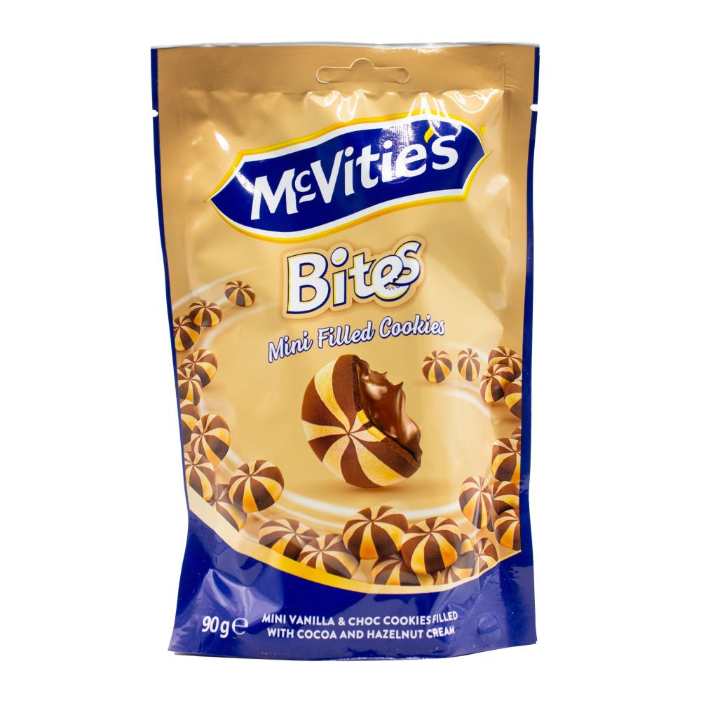 Mcvities Mini Bites Cookies - Vanilla & Choc Cookies - Dollars and Sense