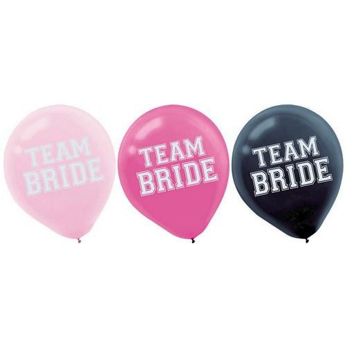 Team Bride Latex Ballons 30cm Default Title