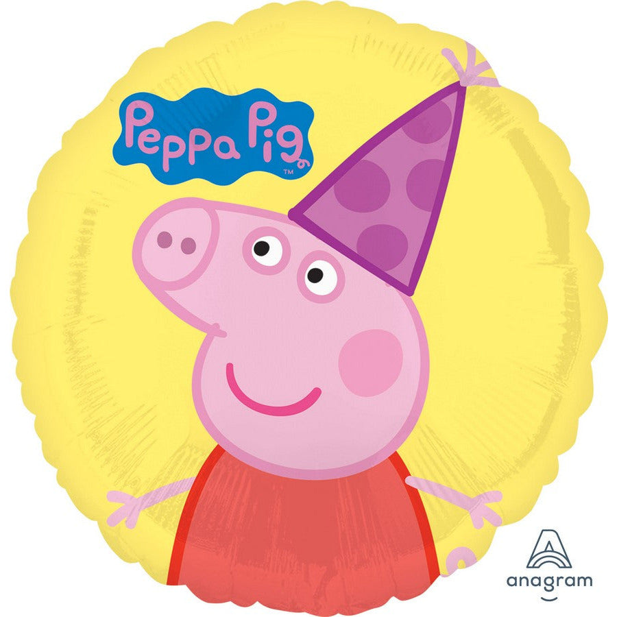 Peppa Pig Foil Balloon Standard HX - 45cm Default Title