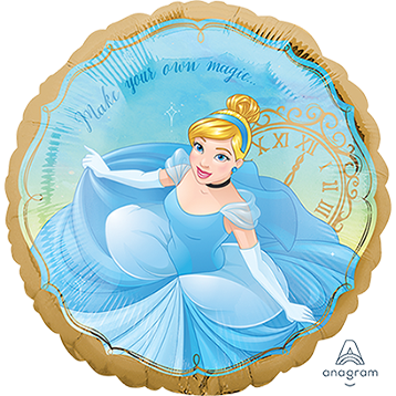 Disney Princess Cinderella Once Upon A Time Foil Balloon Standard HX - 45cm Default Title