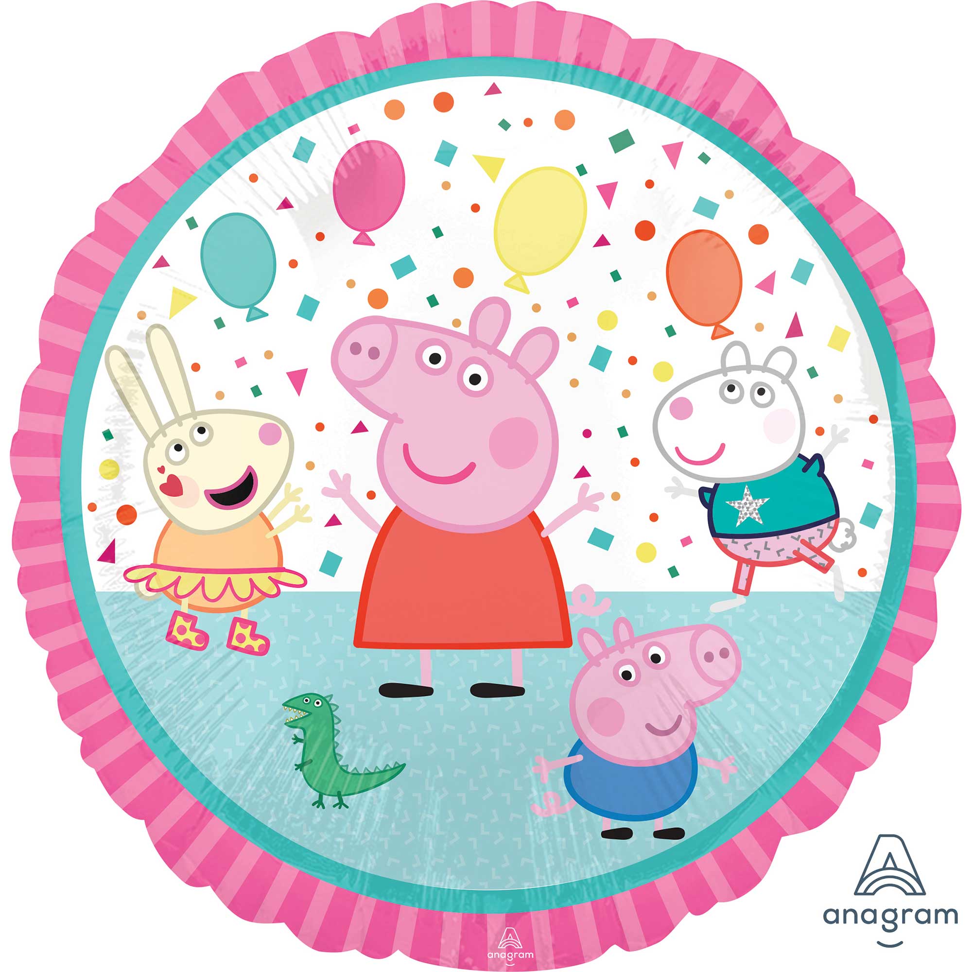 Peppa Pig Foil Balloon Standard HX - 45cm Default Title