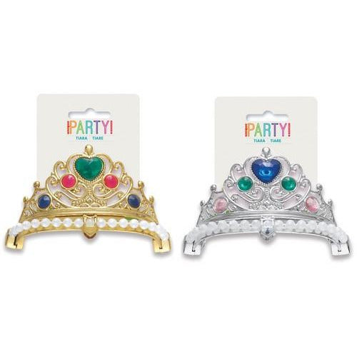 Jewelled Tiara Gold & Silver Assorted Default Title