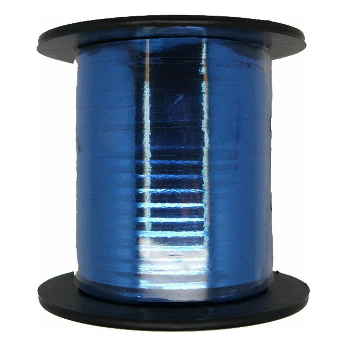 Metal Royal Blue Curling Ribbon 228m - Dollars and Sense