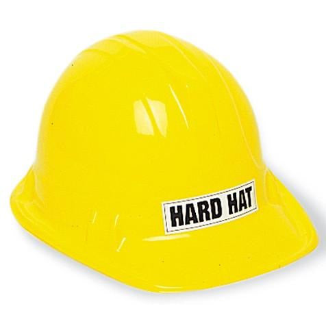 Construction Hard Hat Yellow Plastic Default Title
