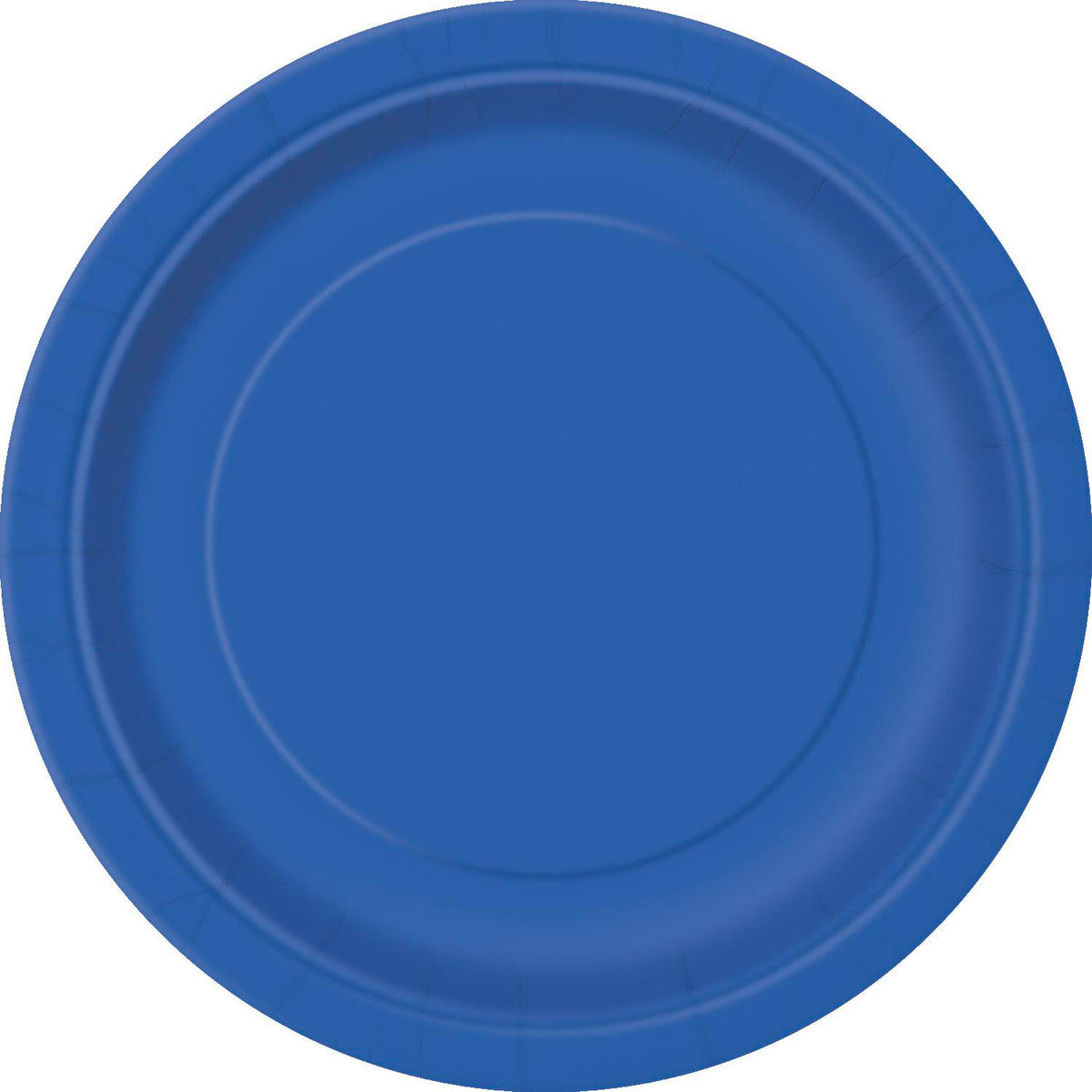 Royal Blue Paper Plates 18cm 8Pk - Dollars and Sense