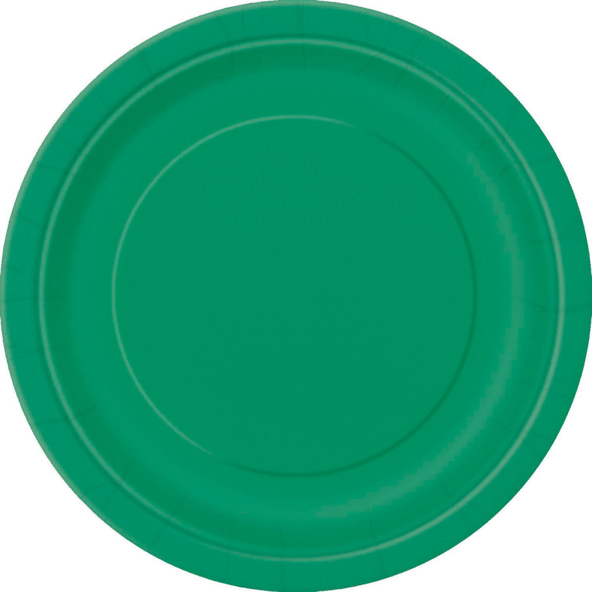 Emeral Green Paper Plates 23cm 8Pk - Dollars and Sense