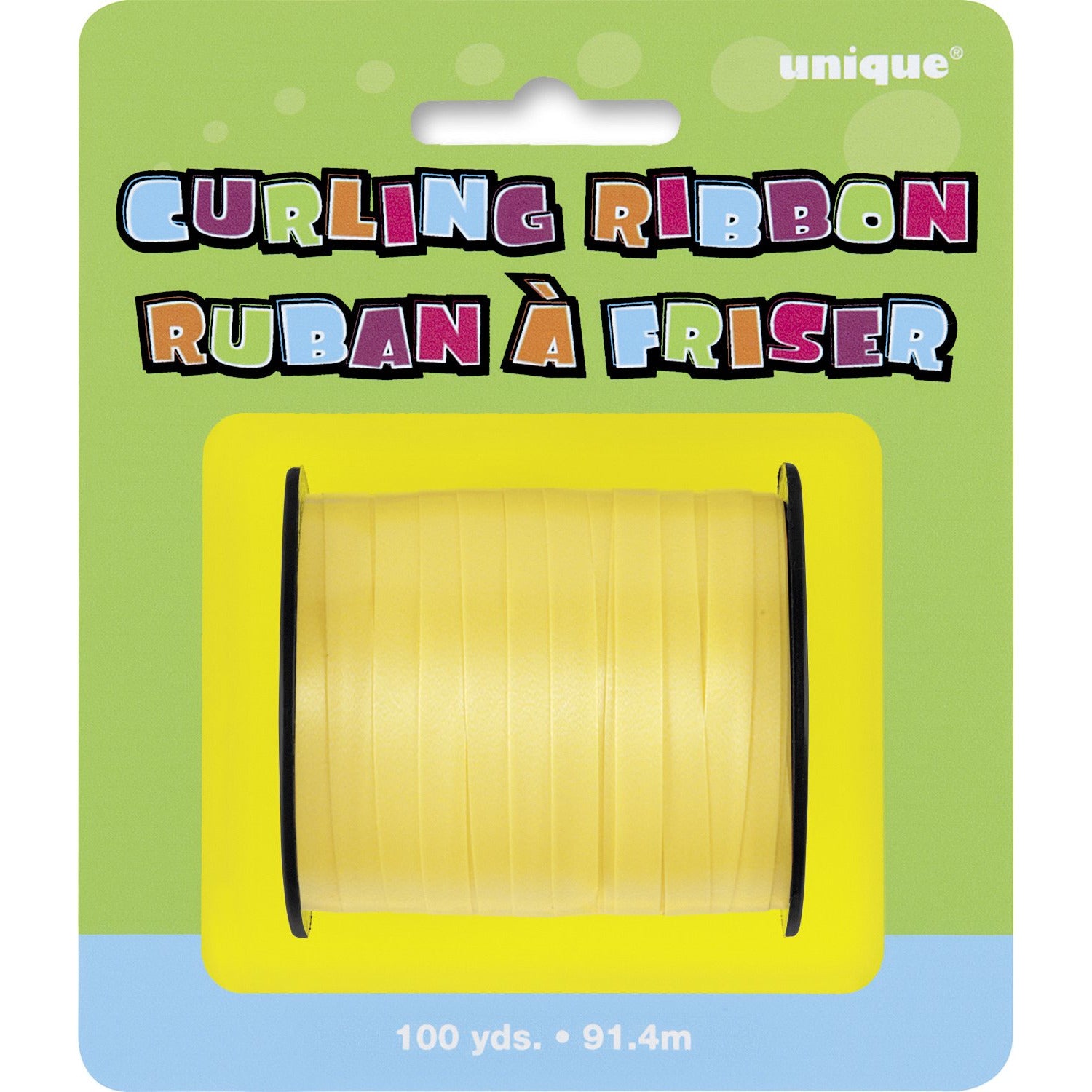 Curling Ribbon 914m 100yds - Yellow Default Title