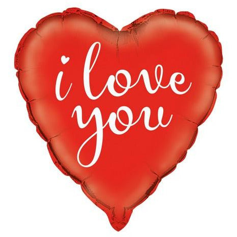 I Love You 45cm (18) Foil Balloon Packaged