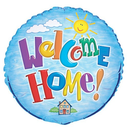 Welcome Home 45cm (18) Foil Balloon Packaged