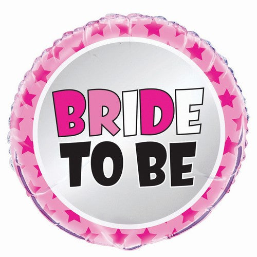 Bride To Be 45cm (18) Foil Balloon Packaged