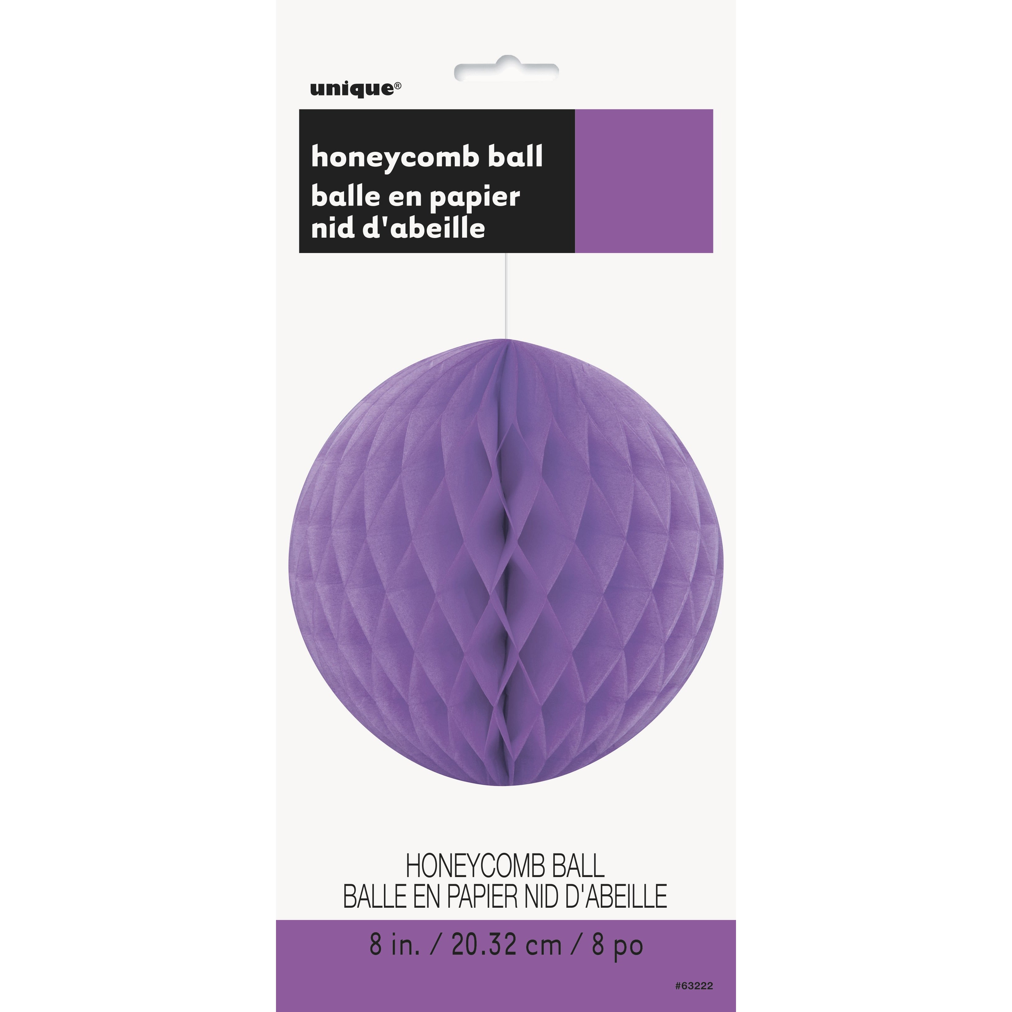 Honeycomb Ball Pretty Purple 20cm Default Title