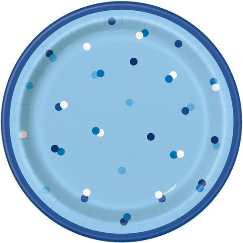 Blue 8 x 18cm (7) Paper Plates