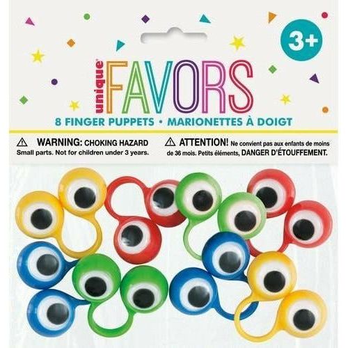 8 Googly Eyes Finger Puppets - Dollars and Sense