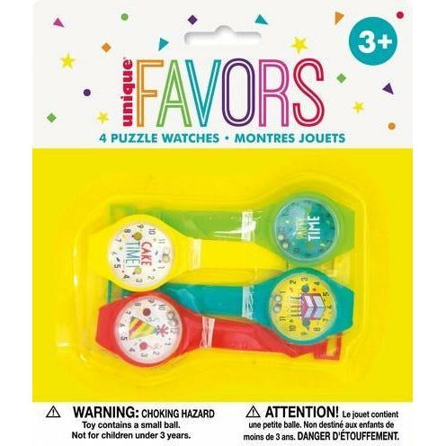 4 Puzzle Watches - Dollars and Sense