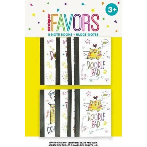 8 Doodle Pad Note Books - Dollars and Sense