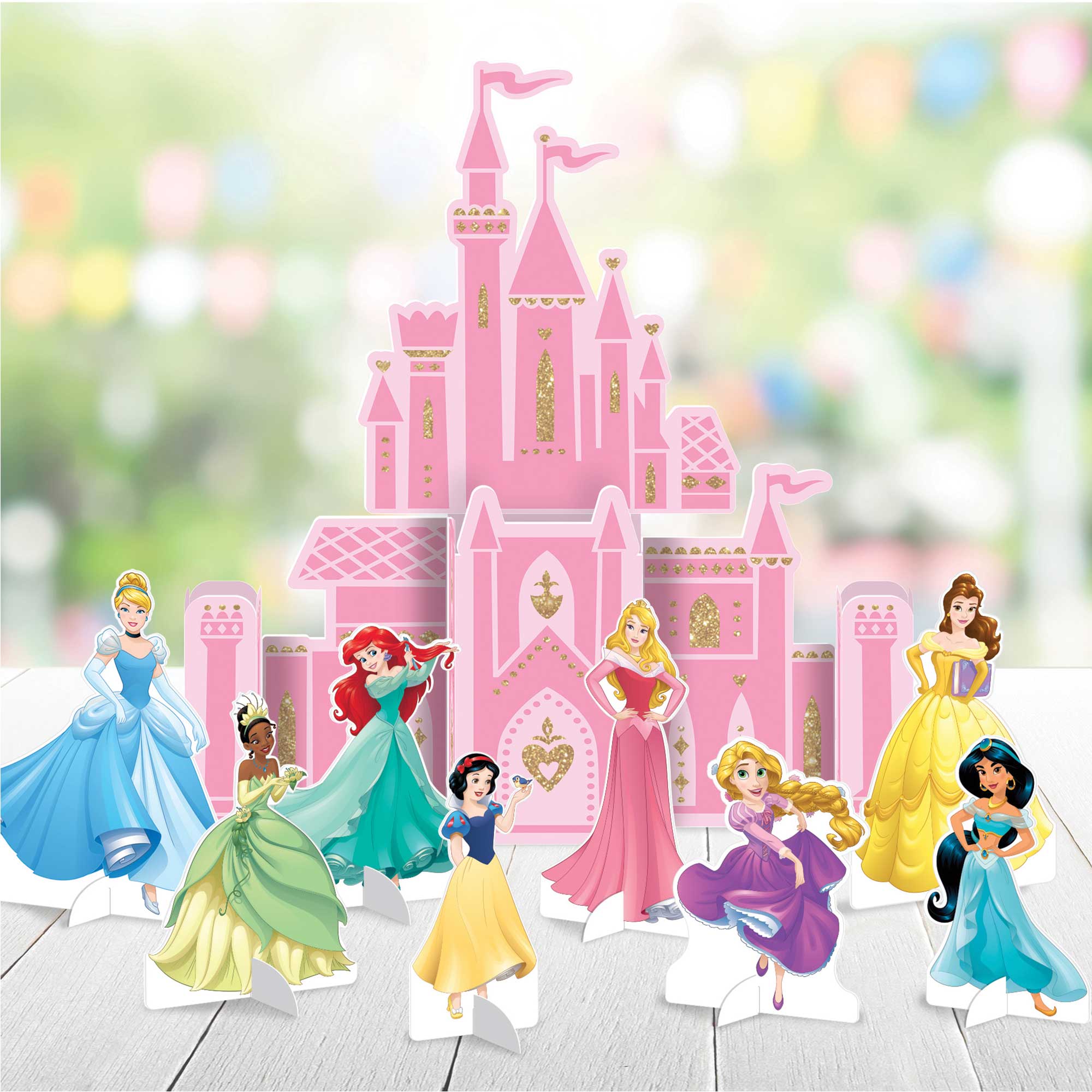 Disney Princess Once Upon A Time Table Decorating Kit Default Title