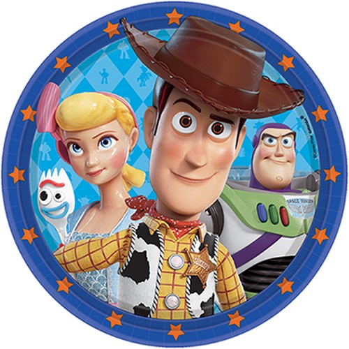 Toy Story 4 Round Plate 23cm Default Title