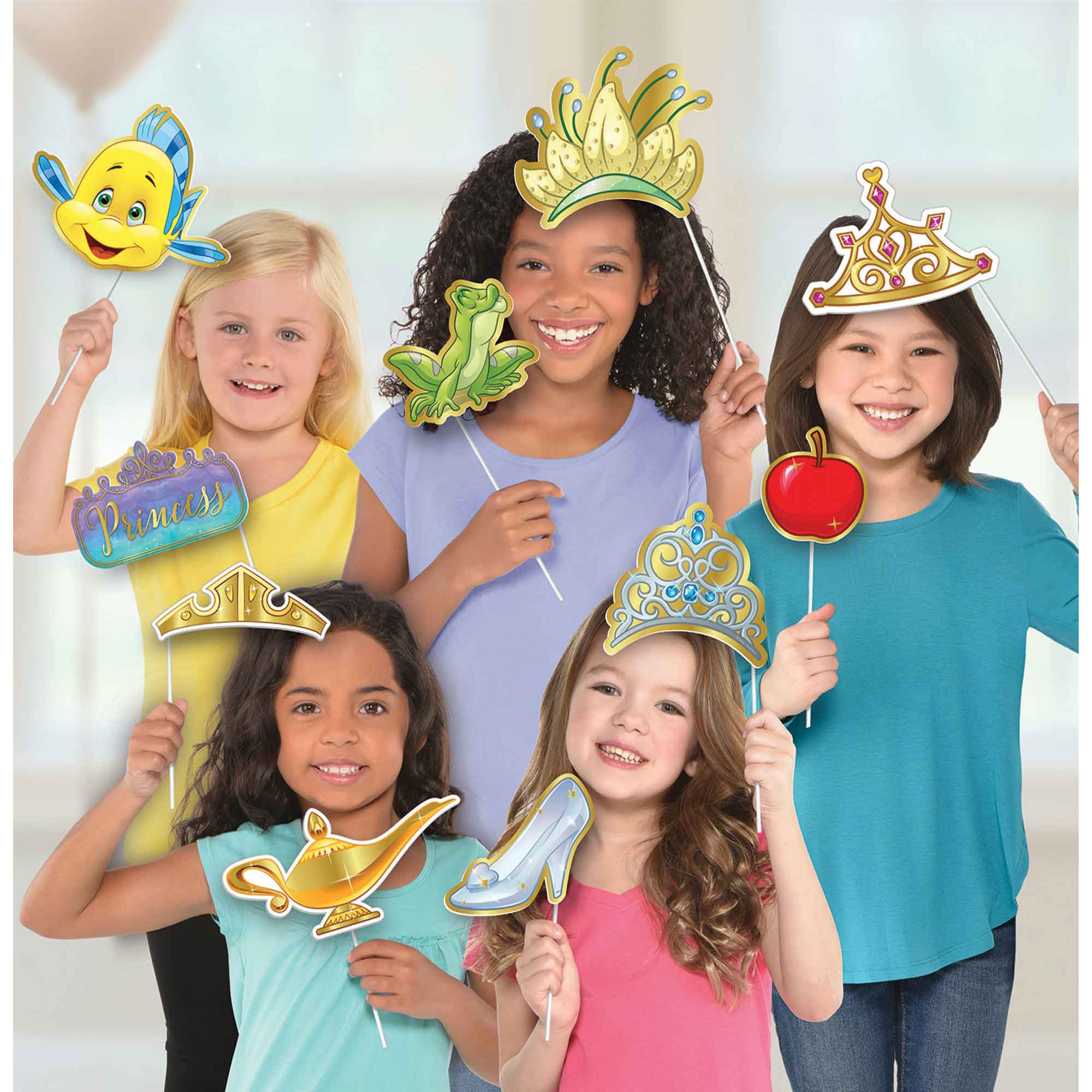 Disney Princess Once Upon A Time Photo Props Kit - 13 Pack Default Title