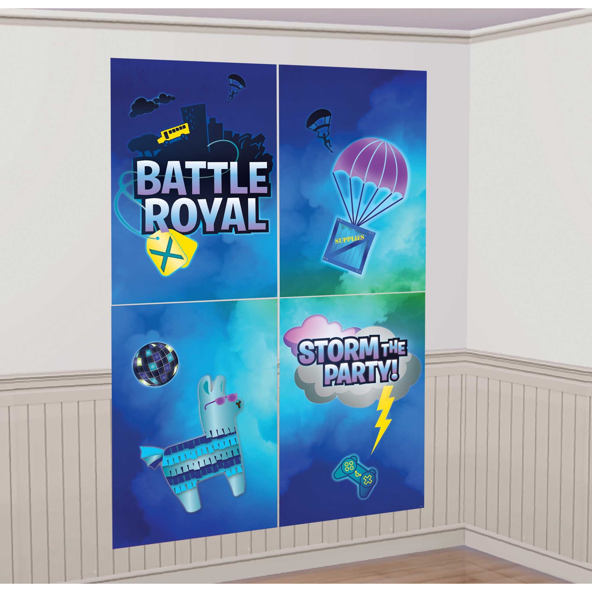 Battle Royal Scene Setter with Props - 16 Pack Default Title