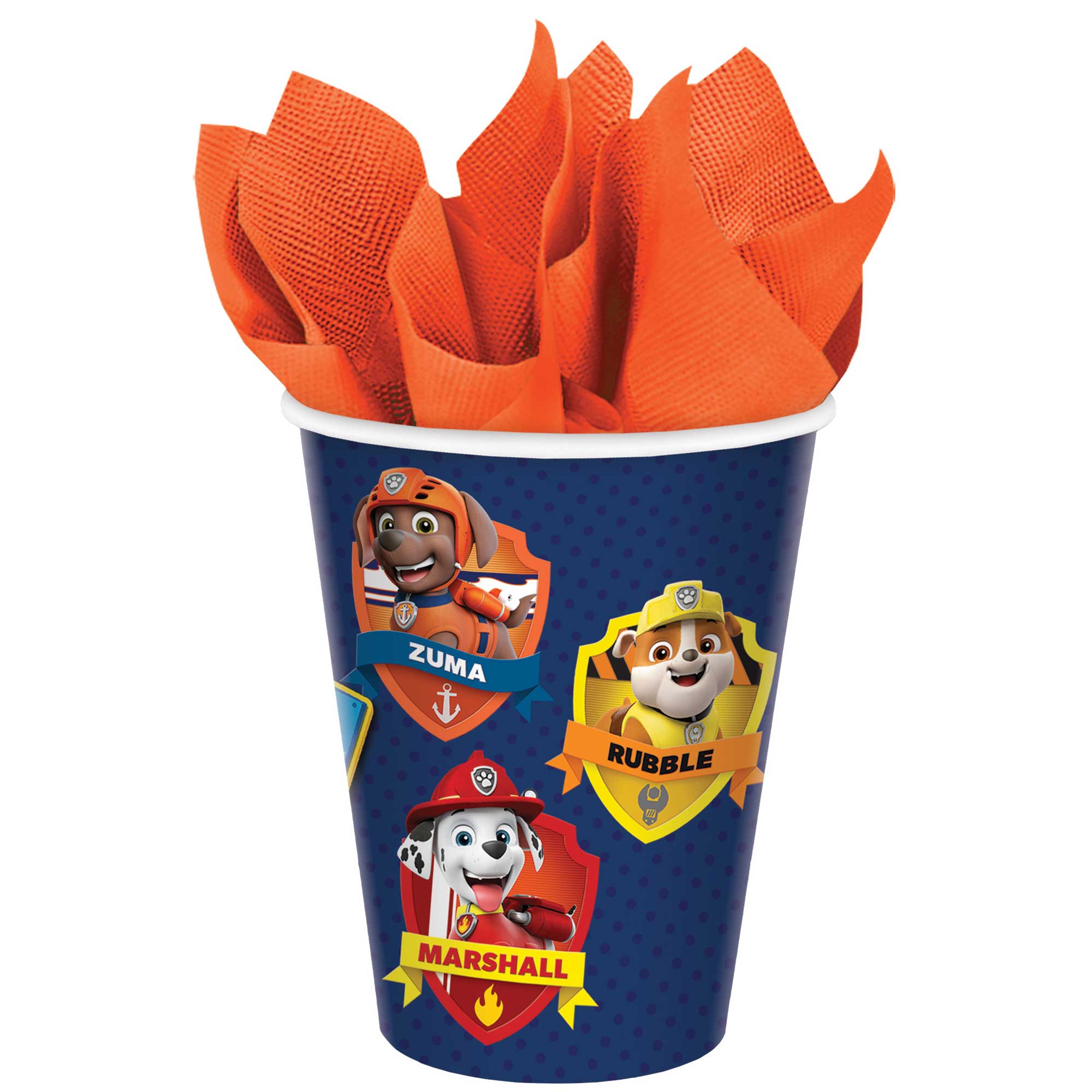 Paw Patrol Adventures Paper Cups - 266ml 8 Pack Default Title