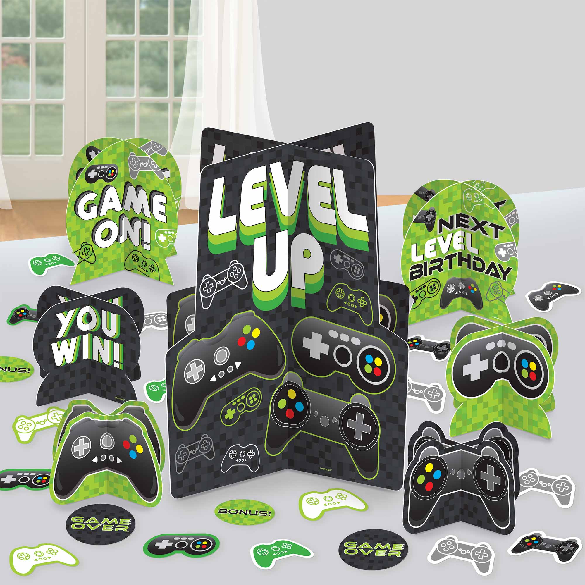 Gaming Level Up Table Decorating Kit Default Title