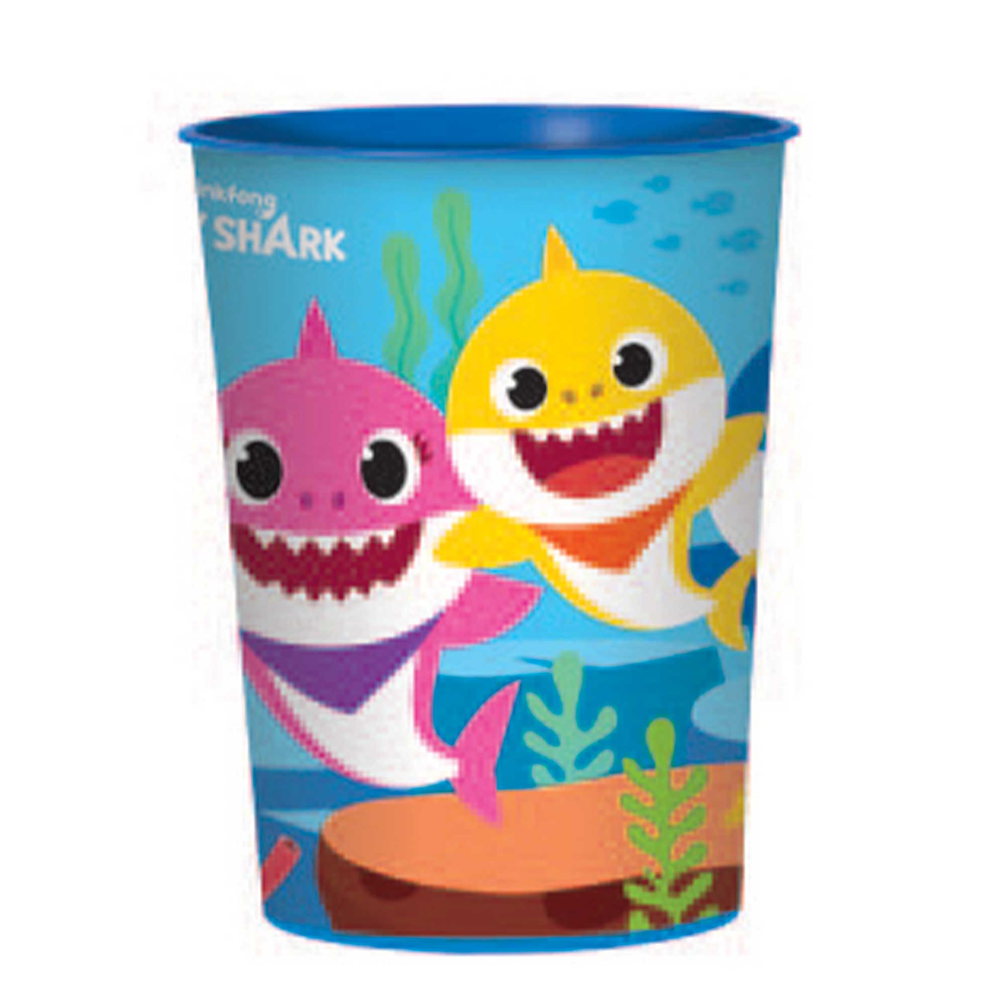 Baby Shark Favor Cup Plastic - 473ml Default Title