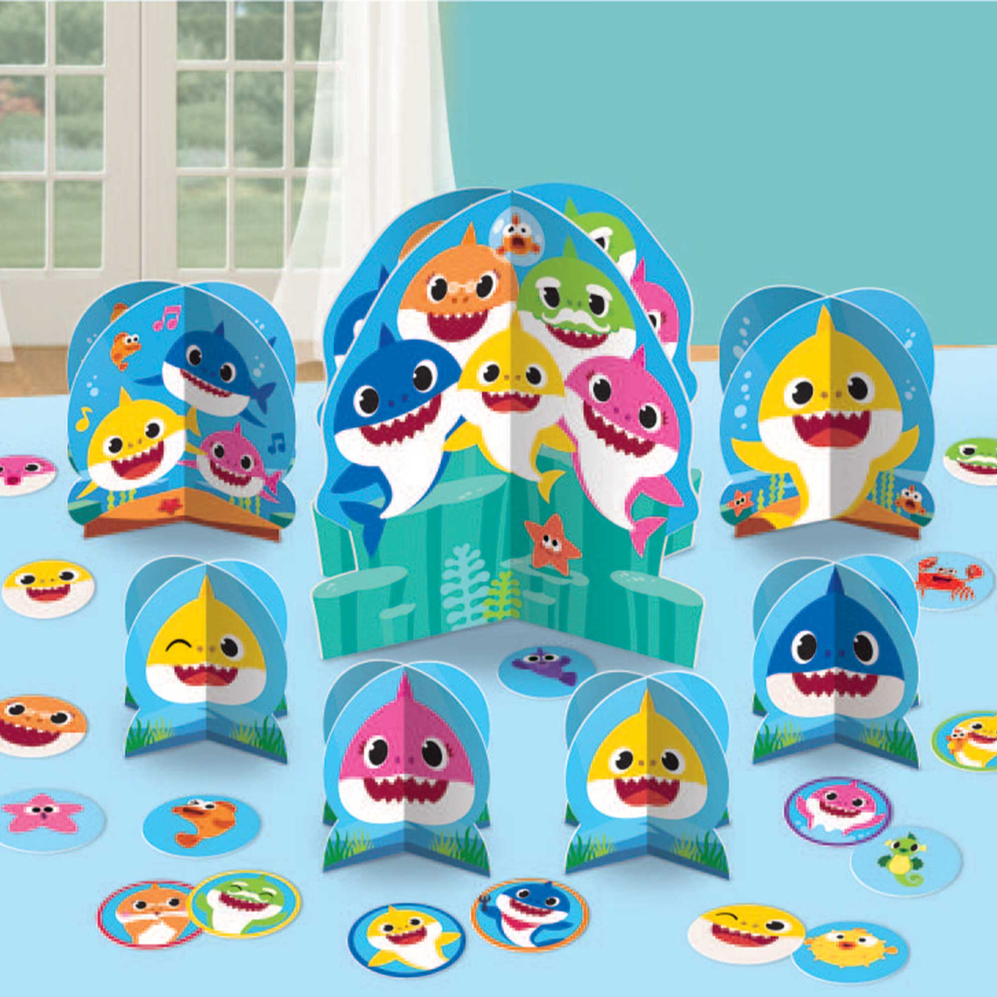 Baby Shark Table Decorating Kit Default Title