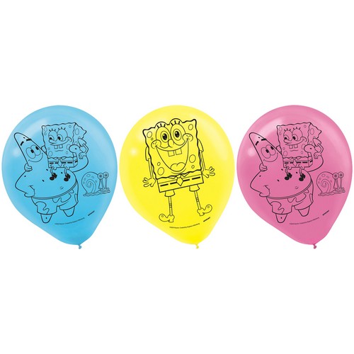 SpongeBob Latex Balloons 30.4cm Default Title