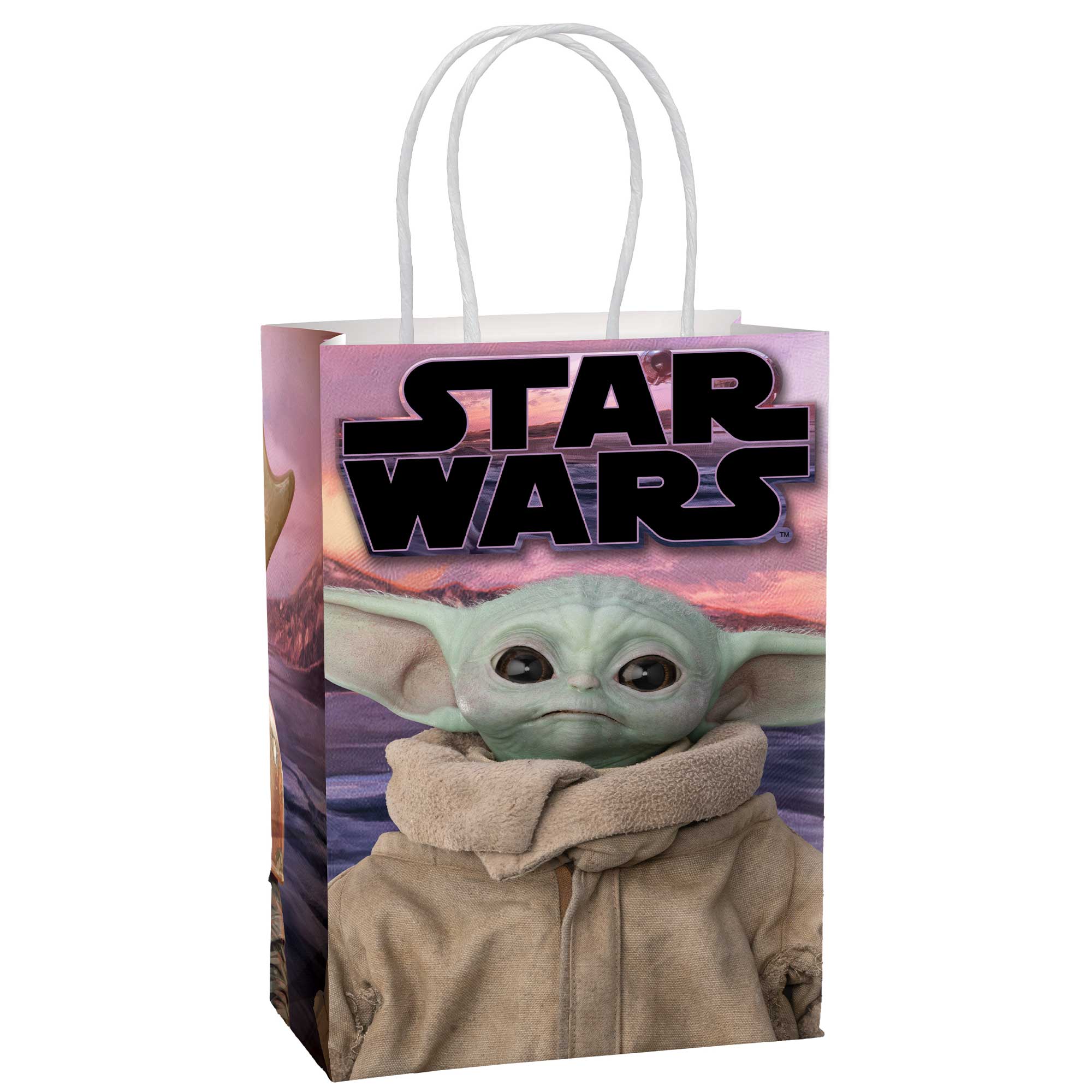 Star Wars The Mandalorian Create Your Own Paper Kraft Bags - 12x21x8cm 8 Pack Default Title