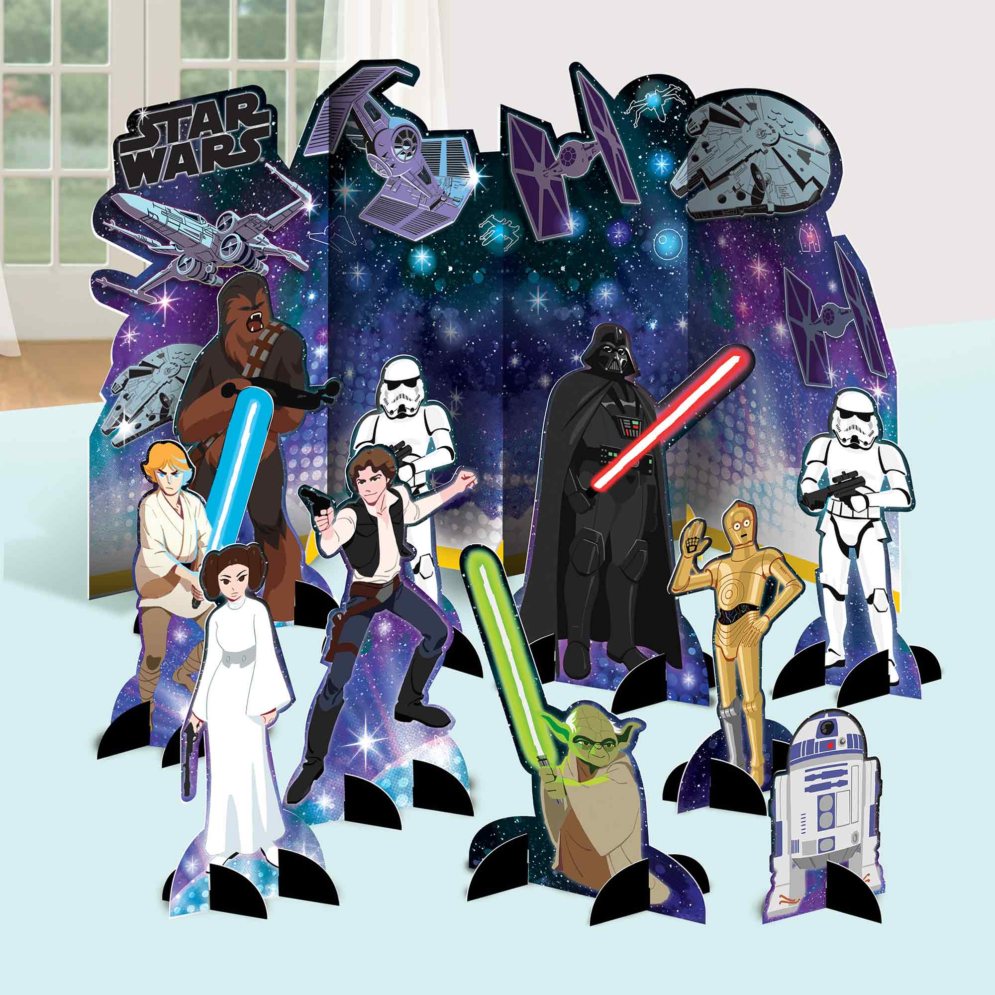 Star Wars Galaxy Table Decorating Centrepiece Kit Default Title