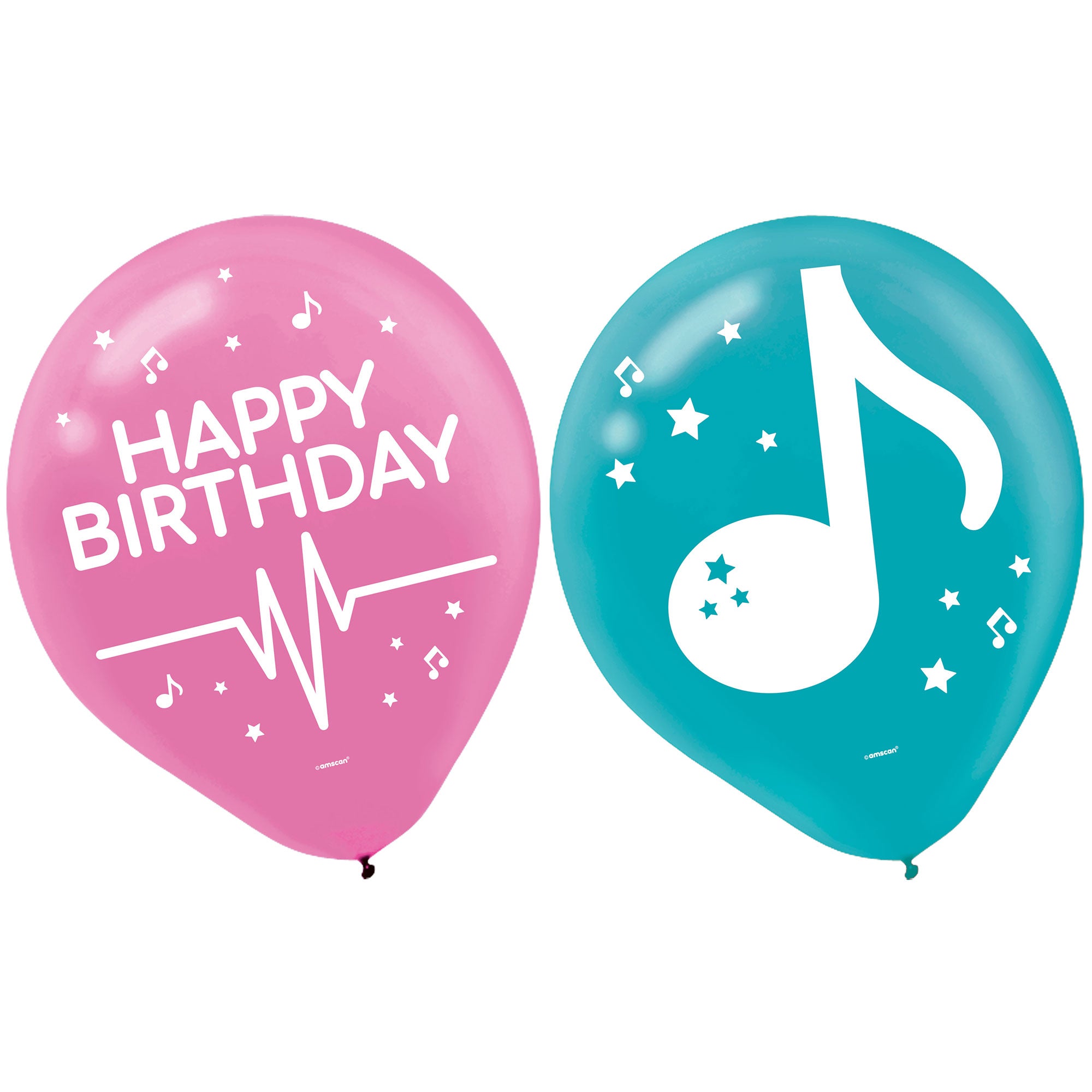 Internet Famous Birthday Latex Balloons - 30cm 6 Pack Default Title